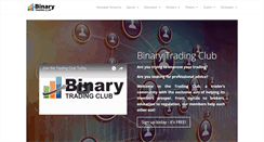 Desktop Screenshot of binarytradingclub.com